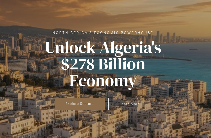 Algerian Markets Dashboard
